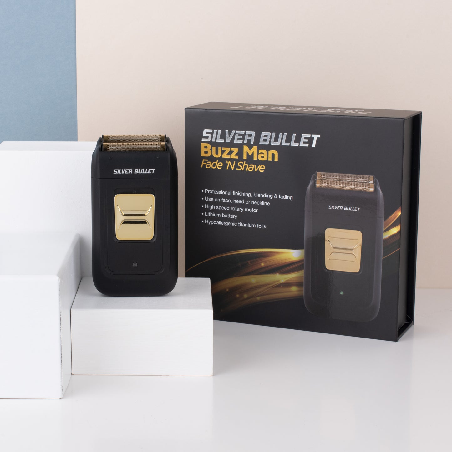 Silver Bullet Buzz Man Double Foil Shaver
