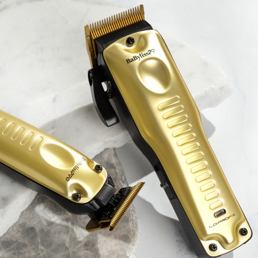 BaBylissPRO Lo-ProFX Gold Low Profile Clipper Cord/Cordless