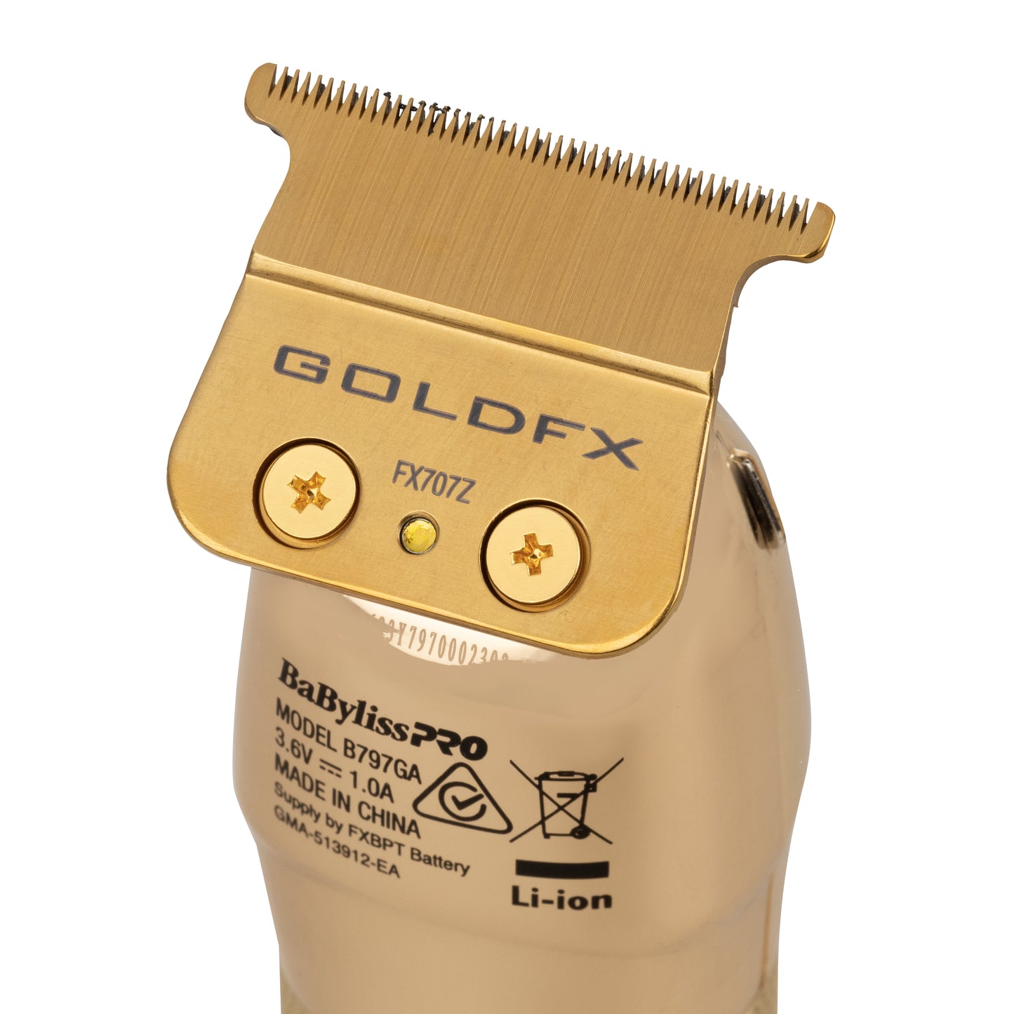 BaBylissPRO SnapFX Gold Trimmer Cordless
