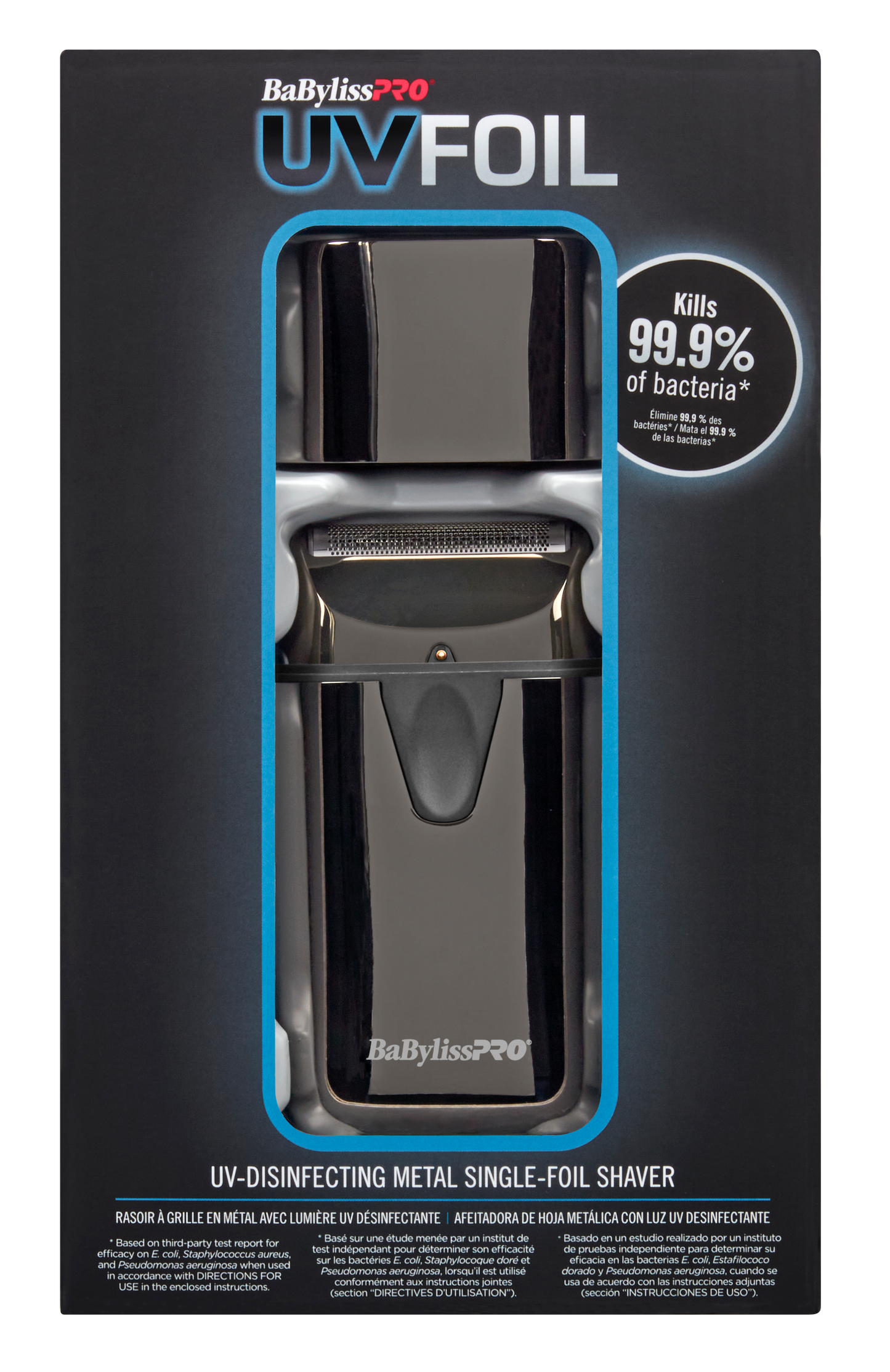 BaBylissPRO UV-Disinfecting Single Foil Shaver