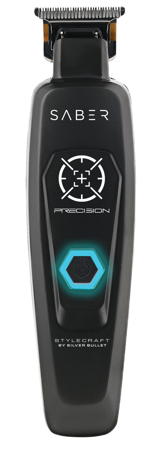 StyleCraft By Silver Bullet Precision Saber Trimmer - Black  - NEW