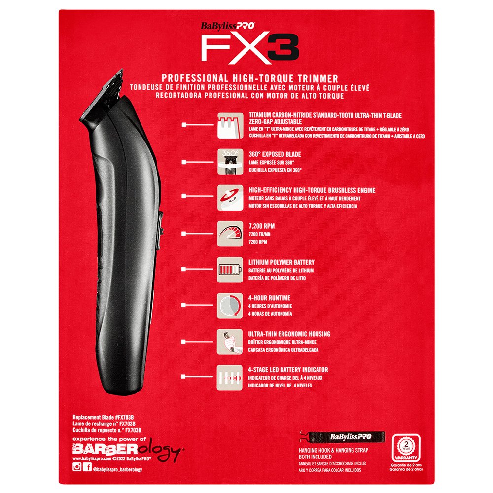 BaBylissPRO FX3 Outliner Trimmer