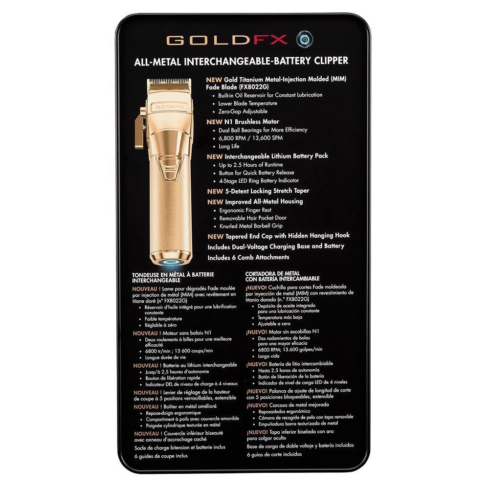 BaBylissPRO FXONE Clipper - GoldFX