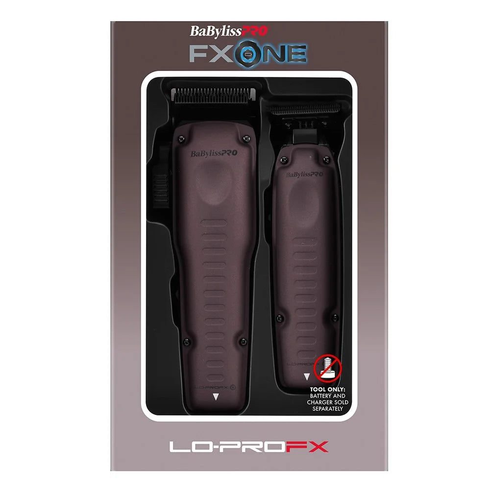 BaBylissPRO FXONE Duo Lo-ProFX Nightfall Clipper & Outliner Trimmer