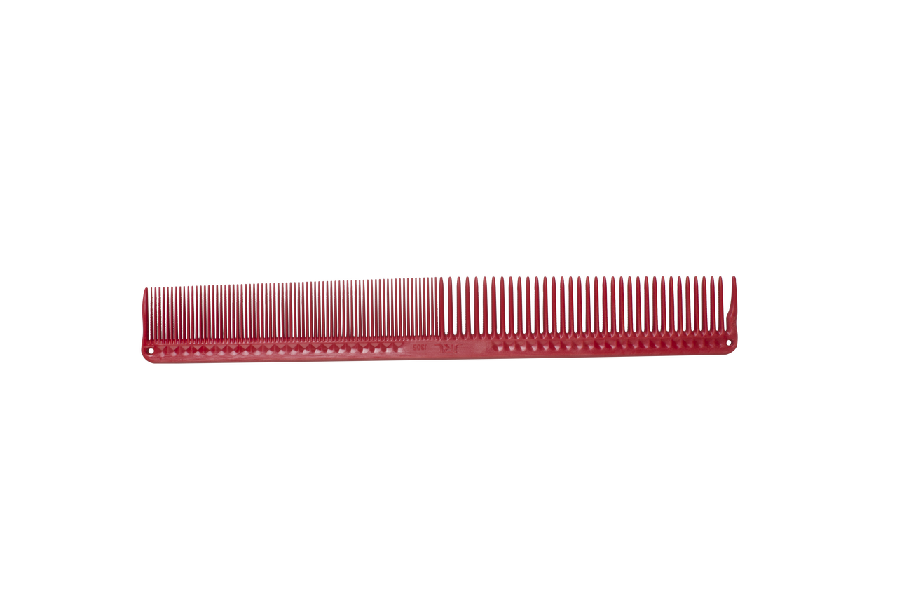 JRL Precise Cutting Comb 8.6" - Red J305