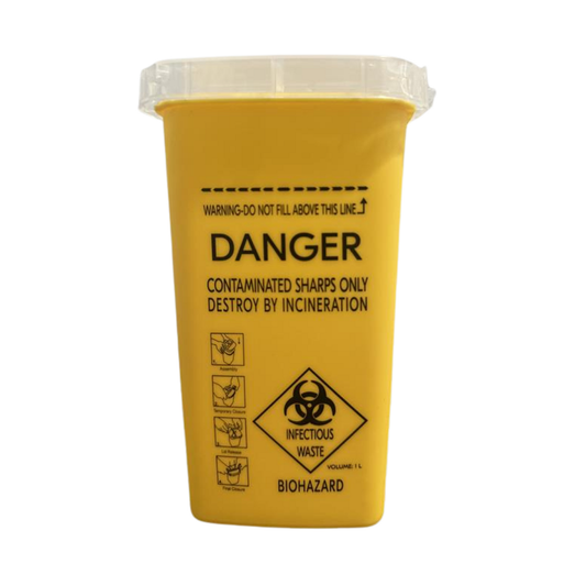 JRL Sharps Container - Yellow