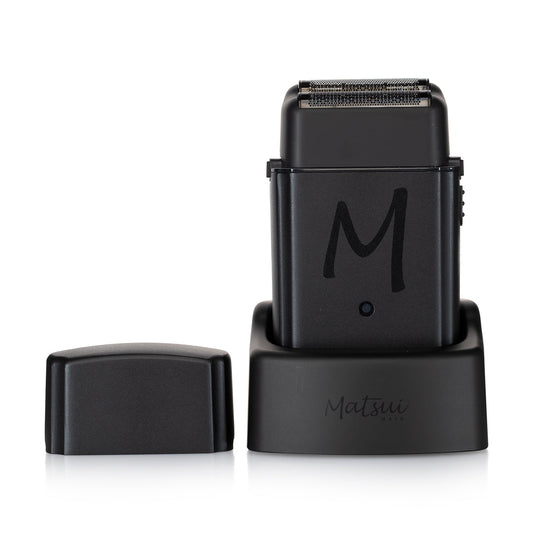 Matsui All Metal Double Foil Shaver - Matte Black