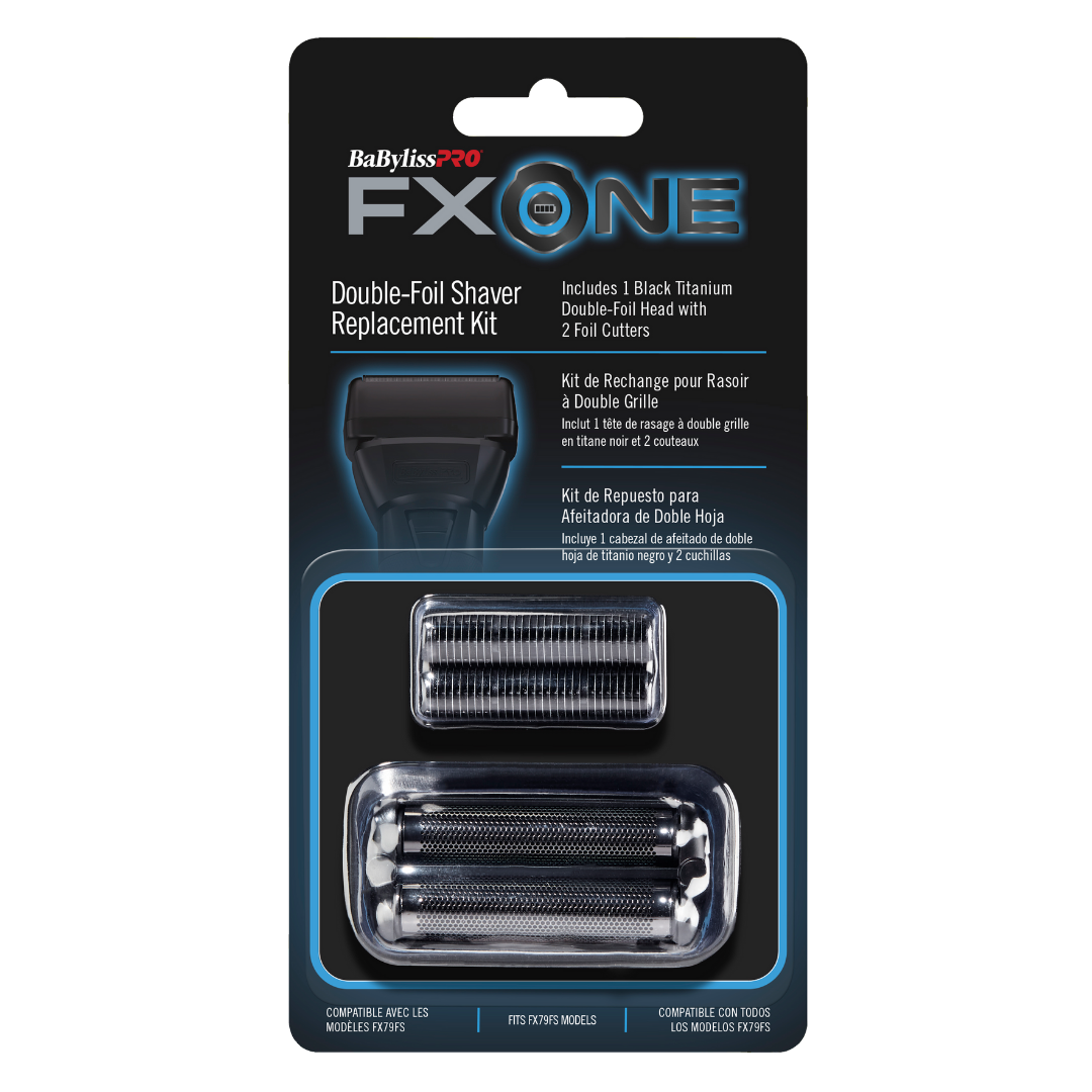 BaBylissPRO Replacement Foil Shaver Head - FXONE Black