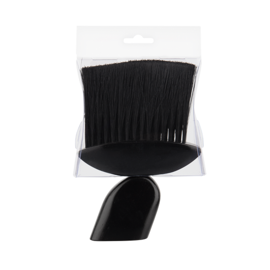 Dateline Professional Nylon Bristle Neck Brush - Black Wooden Handle